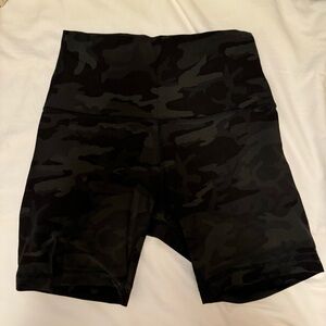 Lululemon Camo Biker Shorts